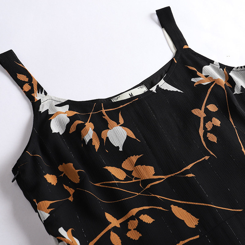 伊自尚大码女装2020新款气质吊带裙 伊自尚服饰大码女装