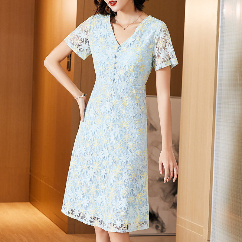 伊自尚大码女装2020年胖mm仙女裙 伊自尚服饰大码女装