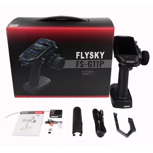 富斯flysky FS G11P遥控器2.4G彩屏11通道 遥控车升级改装 遥控船 - 图3