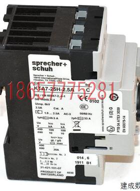 议价原装进口Sprecher+Schuh马达保护器 KTA7-25H-2.5A KTA7-25H-