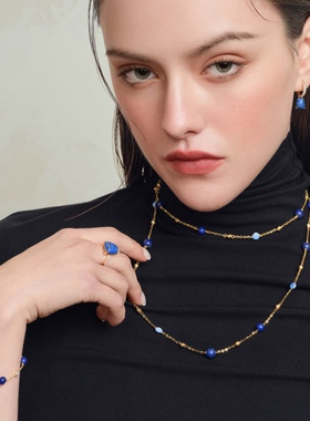 【新品】Fellala/翡拉拉「星河」系列项链颈链轻奢时尚首饰官方女