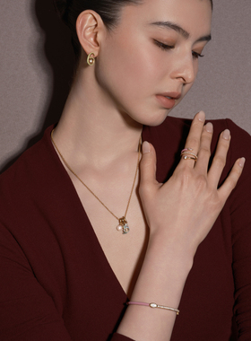 「新品」Fellala/翡拉拉「幸运数字」高级感手镯女士节日520礼物