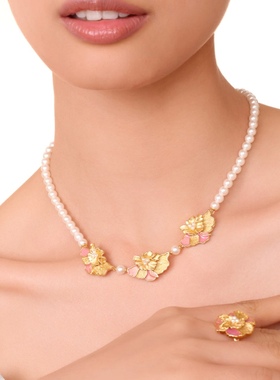 fellala翡拉拉滇牡丹优雅戒指