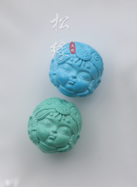 扎吉拉姆文玩配饰单珠女财神配珠
