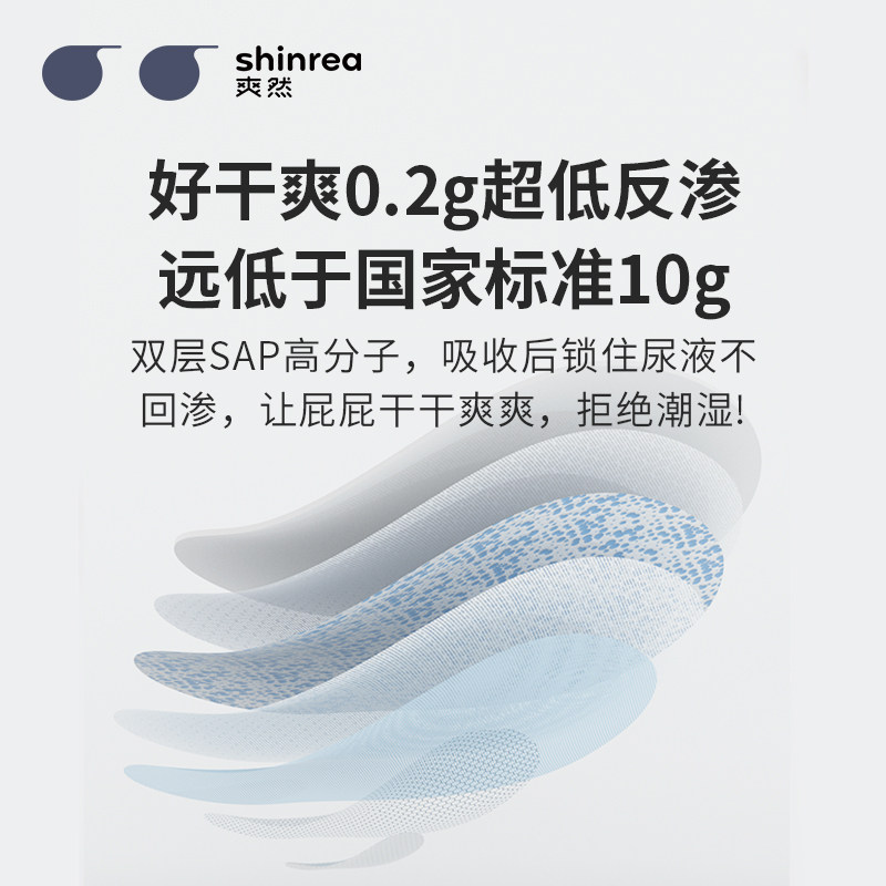 爽然屁屁好朋友m96超薄干爽纸尿裤 爽然纸尿裤