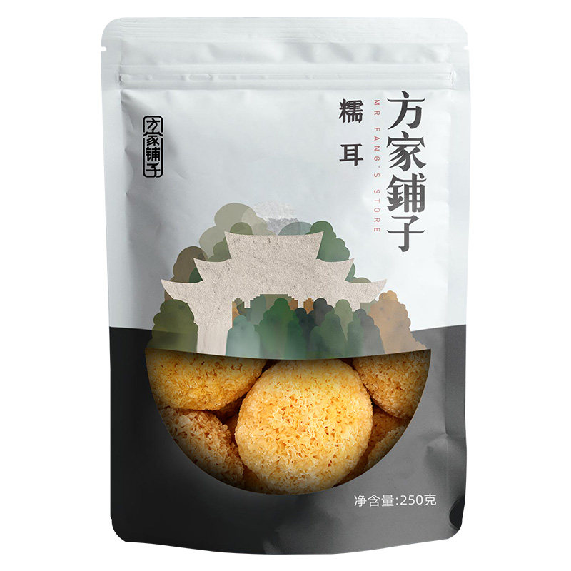方家铺子始于1906糯耳250g白木耳 方家铺子银耳/白木耳