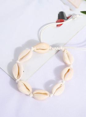 Bohemian Trendy Natural Seashell Bracelet Anklets For Women
