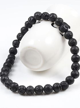 6/8/10mm Beads Stretch Bracelet for Women Men Natural