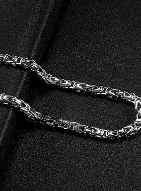 Hot Sale Stainless Steel Chain Necklace Women Men Vintage