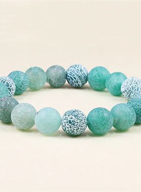 2024 Charm Men Women Bracelet 6 8 10mm Purple Black Natural