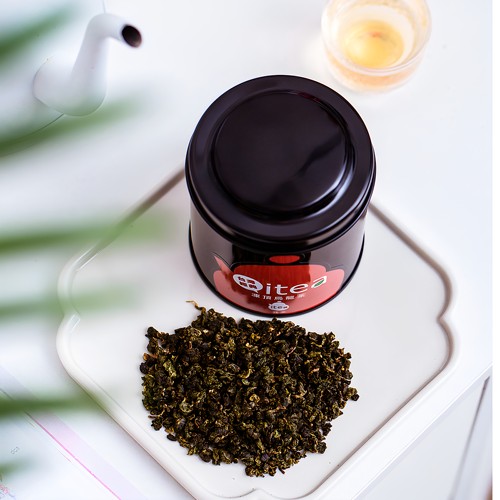 我茶iTea台湾冻顶乌龙茶75g罐装炭焙春茶冷泡茶正宗台湾高山茶 - 图2