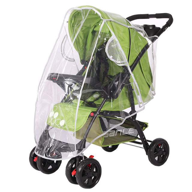 Universal winter rain cover for stroller
