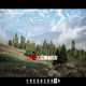 Unreal UE5 realistic mountains, Swiss snow mountains, grassland scenery, terrain landscape, large snow mountain river scenes