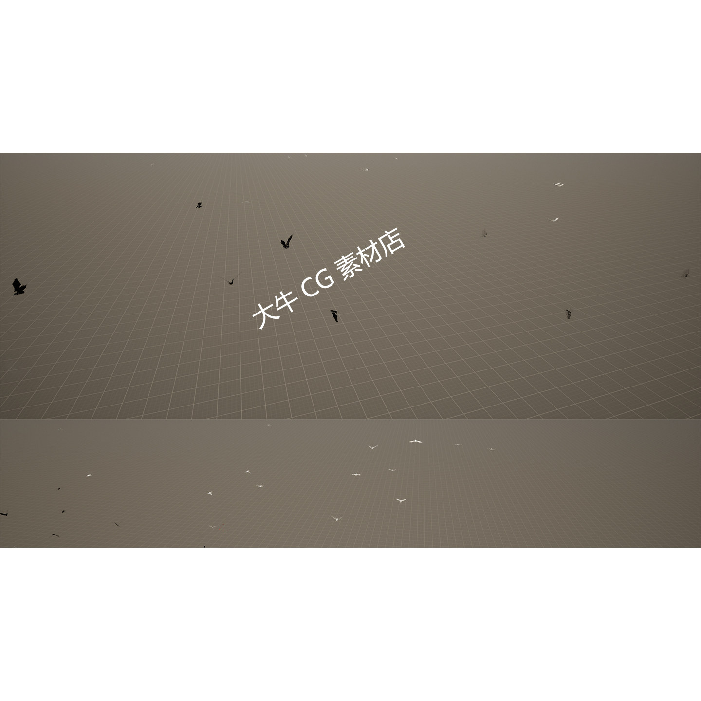UE5虚幻 远景飞鸟动画氛围特效飞鸟海鸟群 飞虫特效场景特效素材,淘宝优惠券,粉丝福利购,淘宝优惠卷