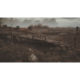 UE4 unrealistic realistic swamp pits, muddy ground, dry grassland, desolate magical ruins environment scene