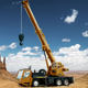 Electric children's model remote control crane