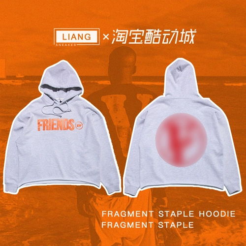 Spot Vlone Lightning Co -килограммы друзей Хэллоуин Черный красный Большой V Стаж с капюшоном с капюшоном