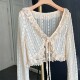 Zhang Mi Tang ເບິ່ງ retro, ອ່ອນໂຍນ, elegant ແລະ breathable cardigan