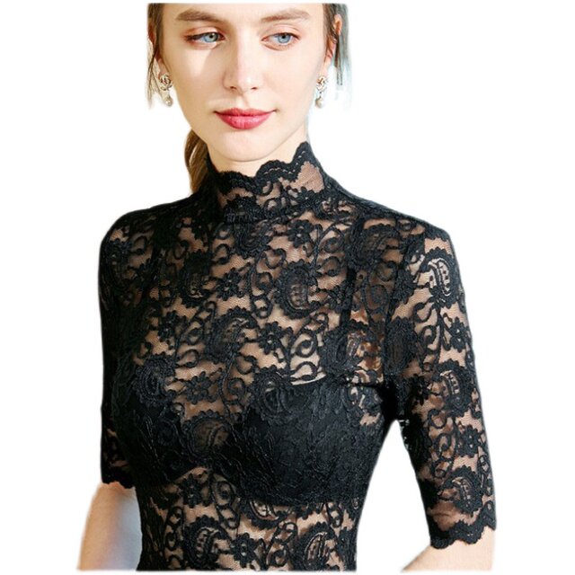 ເສື້ອຢືດແຟຊັ່ນ ຄໍລາເຈນ ໃໝ່ ເໝາະກັບລະດູໃບໄມ້ຫຼົ່ນ ແລະລະດູໜາວ