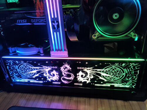 电脑机箱灯板 A21 GT501 601 701 灯板RGB 支持华硕ROG太阳神灯板 - 图2