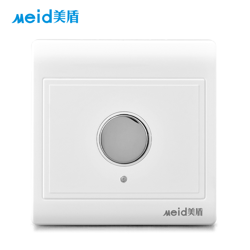 明装触摸延时开关86型家用楼道感应触控面板LED 节能灯延迟开关,淘宝优惠券,粉丝福利购,淘宝优惠卷