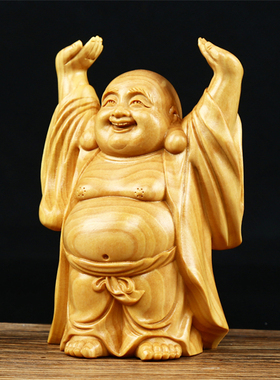 木雕摆件装饰品供奉小佛像
