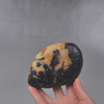 (rhyme wax stone) (J997) large bay stone small pinstone chishi stone original stone handlebar piece collection to play bounty