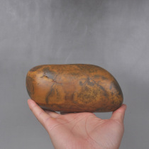 (bread oil moisturizing full jade) (A580) large bay stone small stone chishi stone original stone handlebar piece collection