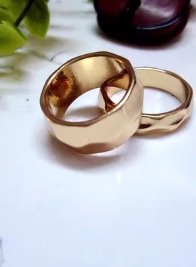 漂亮活动价合金镶嵌半宝石戒指