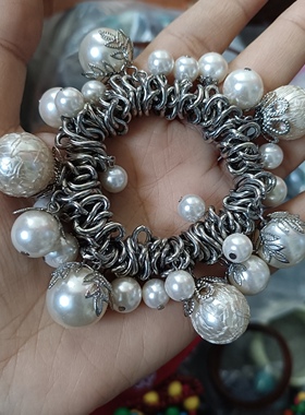 外单精品水钻闪亮多层手镯