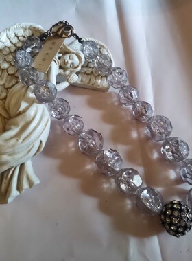 孤品波西米亚风花色立体项链