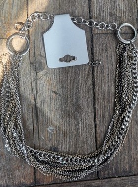 单波波西米亚特色彩色气质长项链