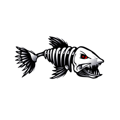 汽车钓鱼车贴创意个性搞笑钓箱贴纸游钓中国俱乐部遮挡划痕防水贴 - 图3