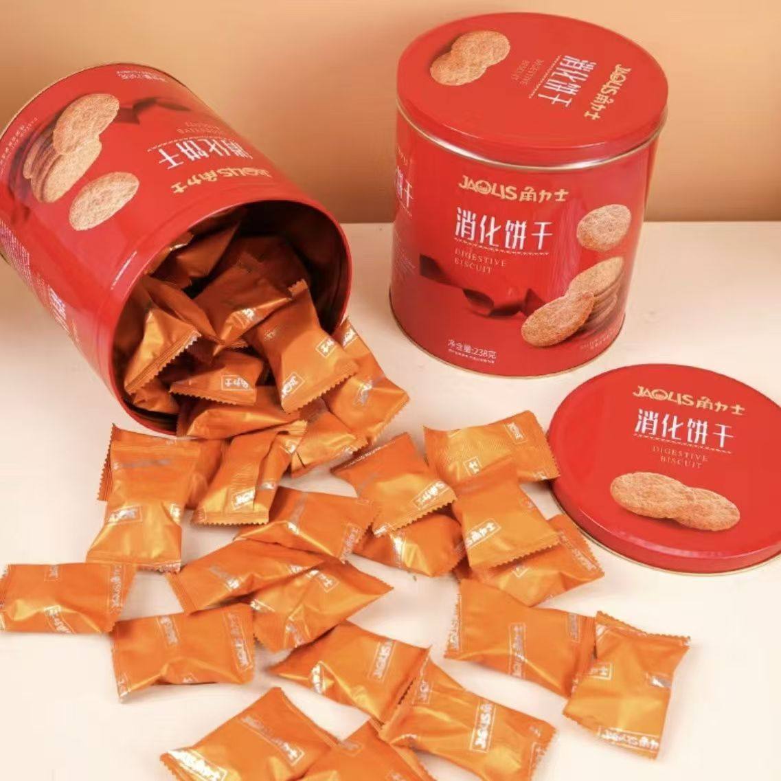 【新货】角力士什锦夹心饼干238g铁罐黄油曲奇饼干蛋卷休闲零食,淘宝优惠券,粉丝福利购,淘宝优惠卷