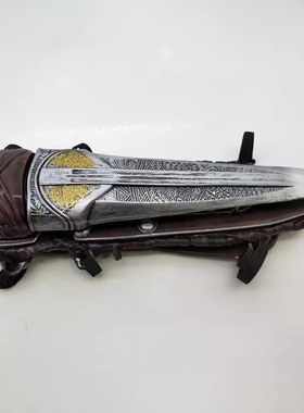 刺客信条电影 1:1 隐藏之刃 袖箭 Cosplay武器道具 腕套摆件