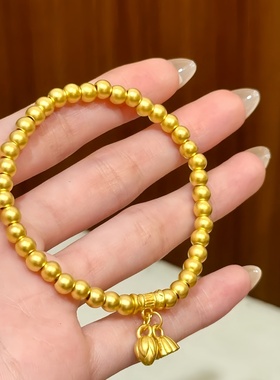 金店同款两世欢古法手链