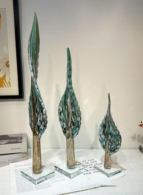 高级感家居玄关摆件高档轻奢