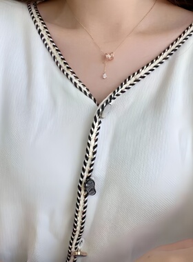 纯银蛇骨链女项链防过敏防褪色