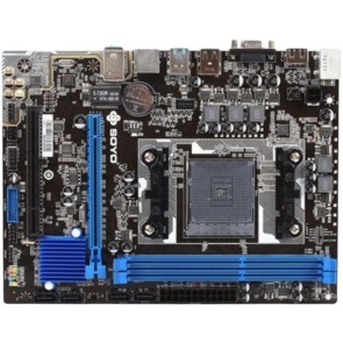 ●GeFeng●梅捷SY-A86K 全固版S2 DDR3全集成FM2主板 USB3.0 - 图0