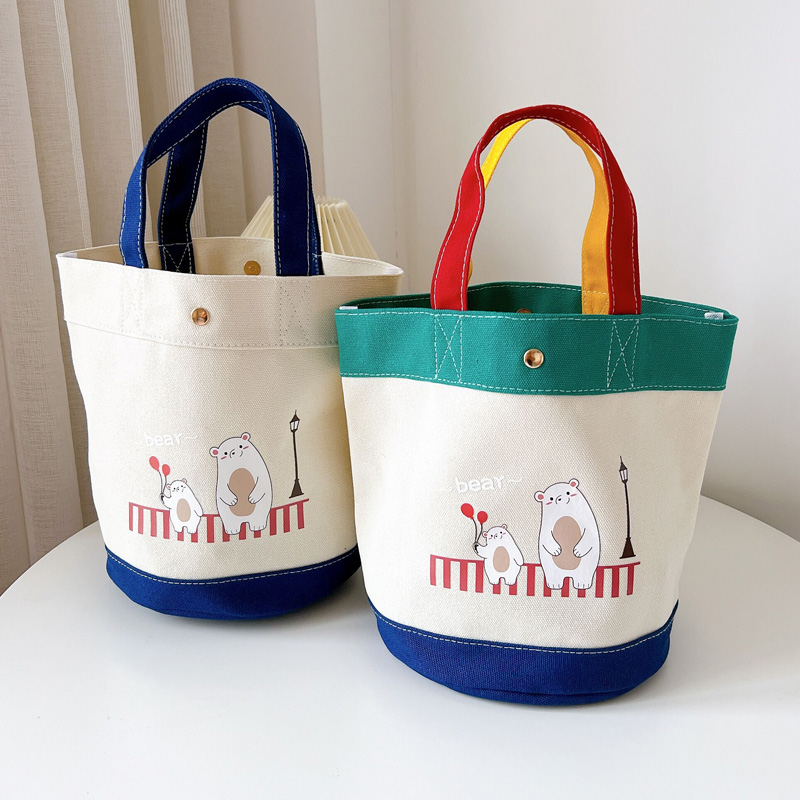 凯旋者 手提包帆布包女包水桶小包休闲可爱便当包饭盒袋韩版定制,淘宝优惠券,粉丝福利购,淘宝优惠卷