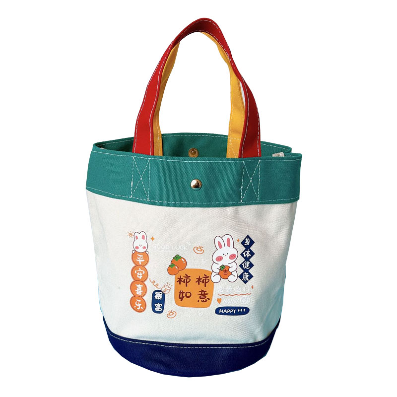 凯旋者便当包饭盒袋袋子帆布加厚手提手拎帆布袋女包定制印刷LOGO - 图3