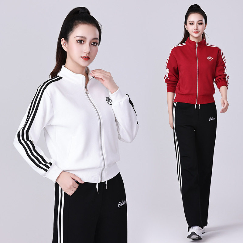 新款广场舞服装秋冬加厚套装立领开衫休闲长袖运动健身跳舞蹈衣服,淘宝优惠券,粉丝福利购,淘宝优惠卷