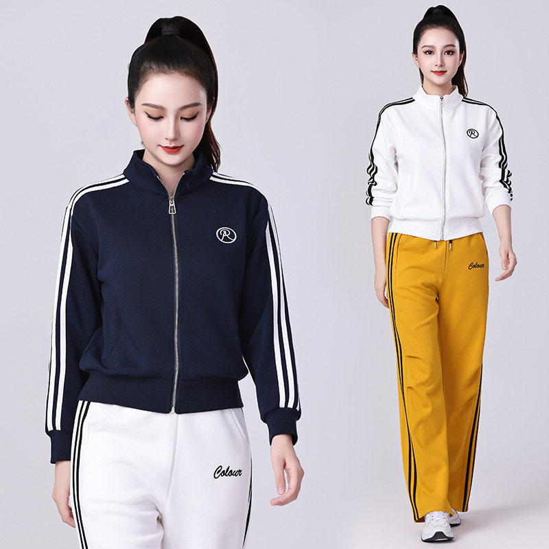 新款广场舞服装秋冬加厚套装立领开衫休闲长袖运动健身跳舞蹈衣服,淘宝优惠券,粉丝福利购,淘宝优惠卷