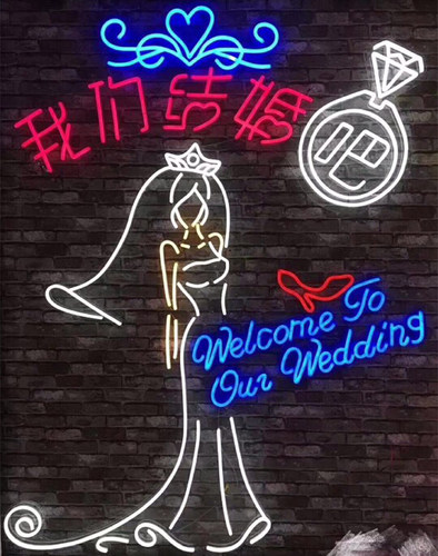 12V低压led柔性硅胶霓虹灯发光字定制造型装饰户外字母霓虹灯带 - 图1