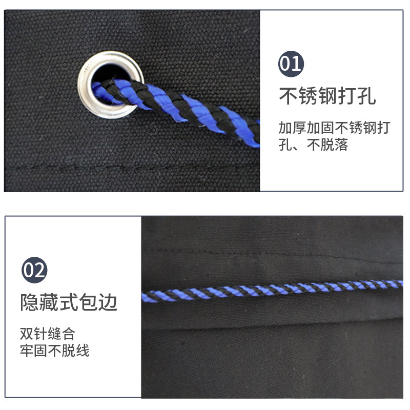 加厚帆布束口集包袋物流快递中转袋打包分拣袋双抽绳麻袋包裹收纳,淘宝优惠券,粉丝福利购,淘宝优惠卷