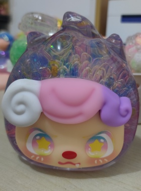 新款入油液体漂流瓶梦幻泡泡珠卡比配件挂件流沙瓶
