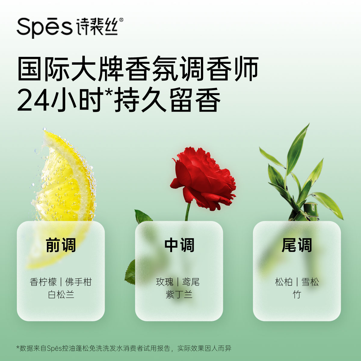 Spes诗裴丝免洗洗发水spes蓬松控油卧床老人免洗洗发水月子旅行装