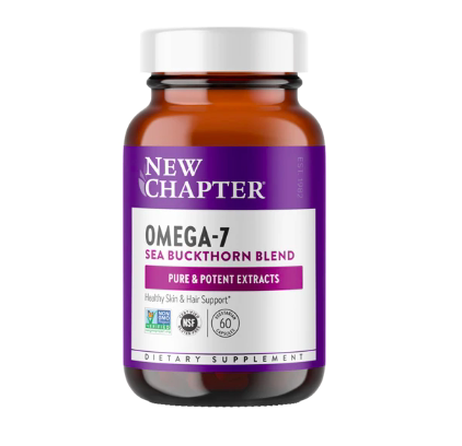 New Chapter新章Omega7植物沙棘sea油buckthorn欧米伽7皮肤健康60 - 图3
