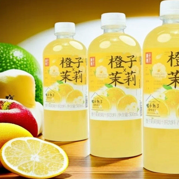 果子熟了茶饮料橙子茉莉橙子熟了果汁茶500ml/瓶果味夏日果汁饮品,淘宝优惠券,粉丝福利购,淘宝优惠卷