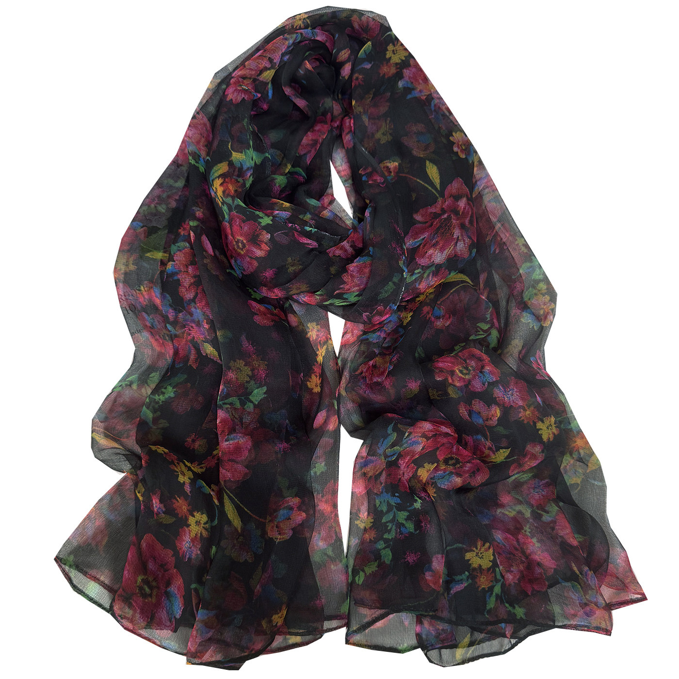 春秋夏季长丝巾女2025新款真丝女士围巾桑蚕丝披肩护脖子防晒纱巾